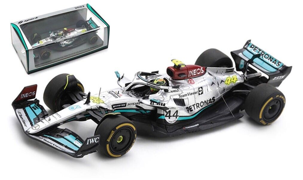 Lewis Hamilton #44 Mercedes W13 Belgica 2022 Spark 1/43