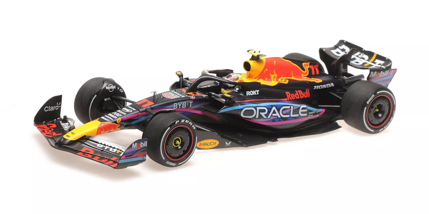 Checo Perez #11 Red Bull RB19 2nd GP Miami 2023 Minichamps 1/18