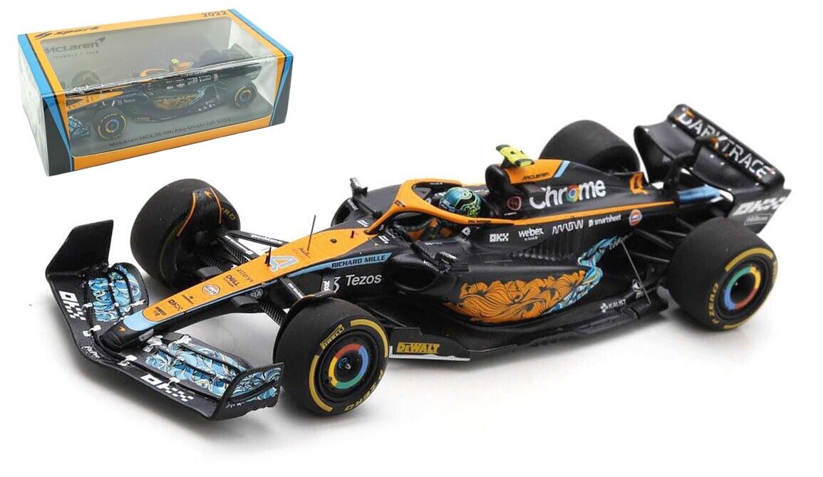 Lando Norris #4 McLaren MCL36 GP Abu Dhabi 2022 Spark 1/43