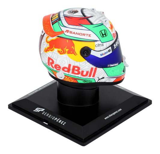 Sergio Perez #11 Minicasco Mexico GP 2021 Schuberth 1/4