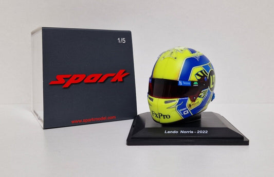 Lando Norris #4 Minicasco Temporada 2022 Spark 1/5