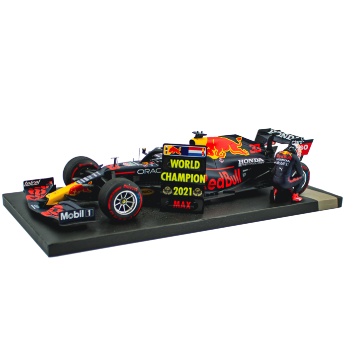 Max Verstappen #33 Red Bull RB16b GP Abu Dhabi 2021 Minichamps 1/18