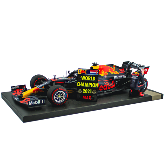 Max Verstappen #33 Red Bull RB16b GP Abu Dhabi 2021 Minichamps 1/18
