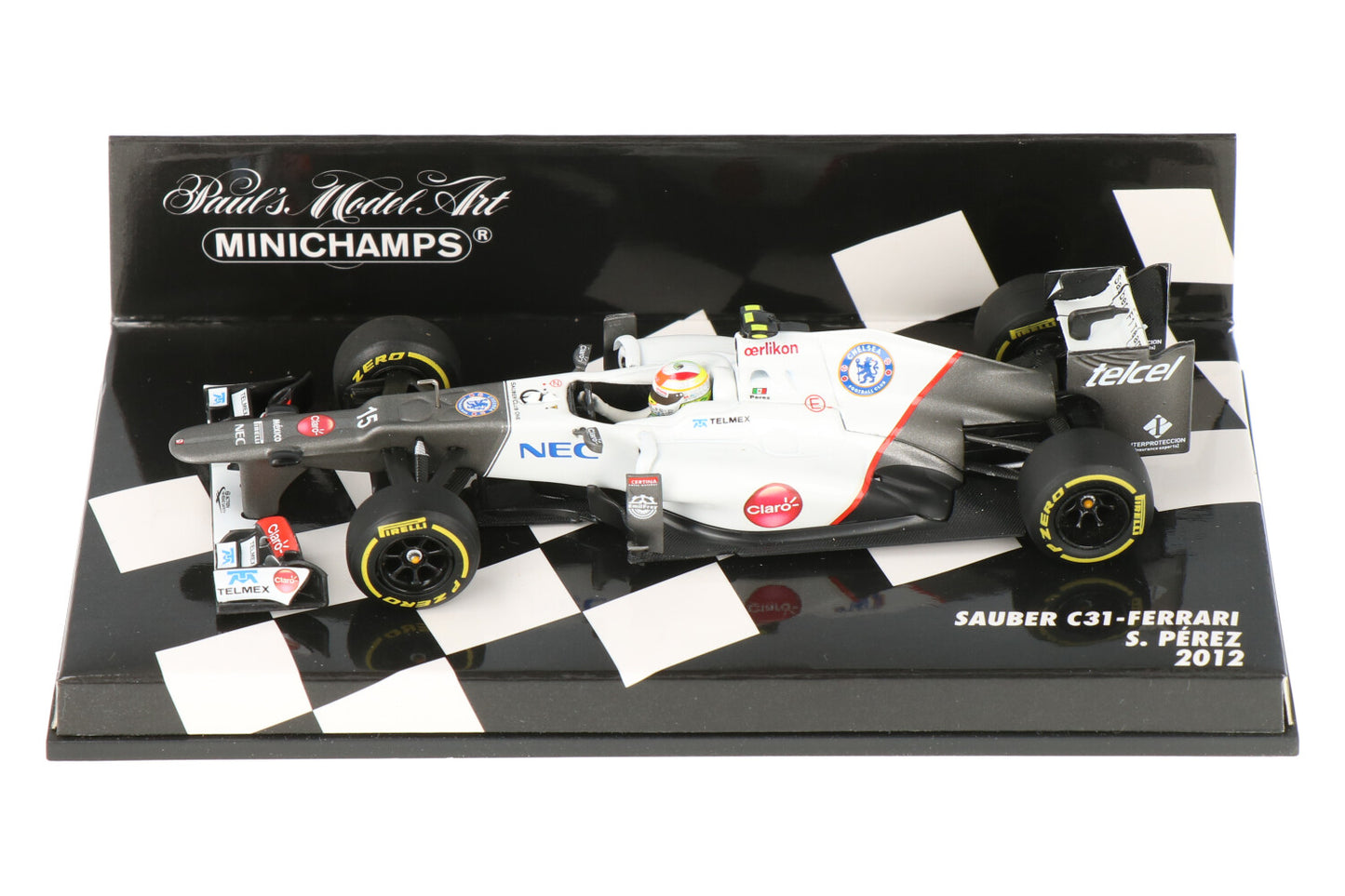 Sergio Perez #15 Sauber  C31-Ferrari 2012 Minichamps 1/43