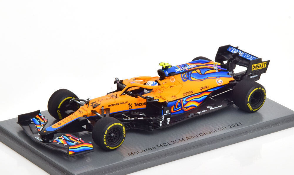 Lando Norris #4 Mclaren MCL35M Gp Abu Dhabi 2021 Spark 1/43