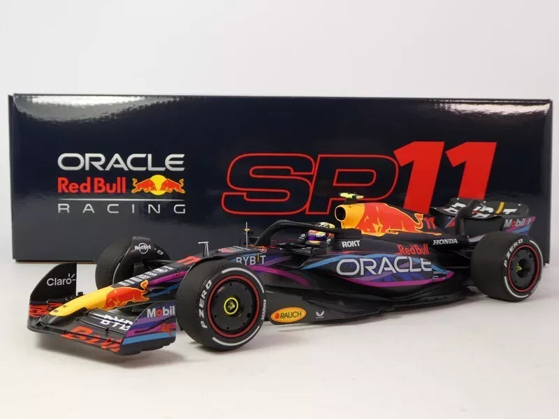 Checo Perez #11 Red Bull RB19 2nd GP Miami 2023 Minichamps 1/18