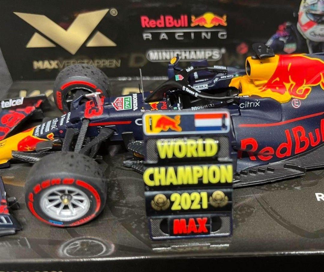 Max Verstappen #33 Red Bull RB16b GP Abu Dhabi 2021 Minichamps 1/43