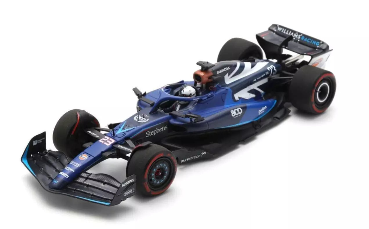 Alex Albon #23 Williams FW45 8th British GP 2023 Spark 1/43