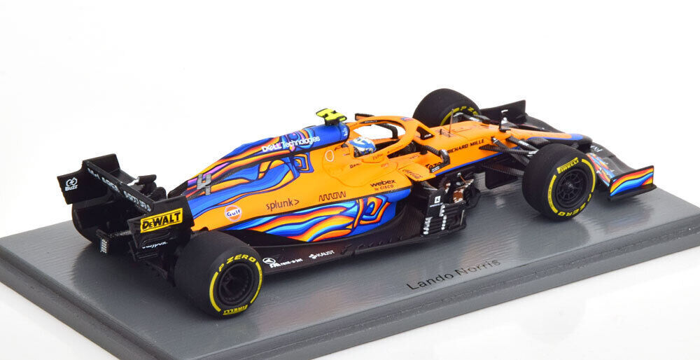 Lando Norris #4 Mclaren MCL35M Gp Abu Dhabi 2021 Spark 1/43