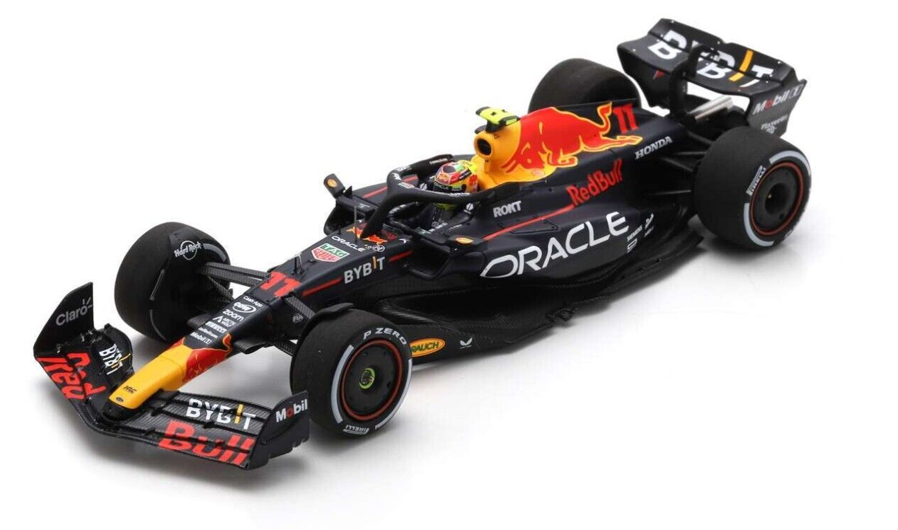 Checo Perez #11 Red Bull RB19 Victoria GP Arabia 2023 Spark 1/43