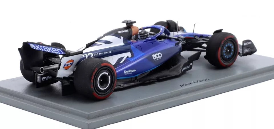 Alex Albon #23 Williams FW45 8th British GP 2023 Spark 1/43