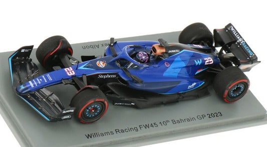 Alex Albon #23 Williams FW45 GP Bahrain 2023 Spark 1/43