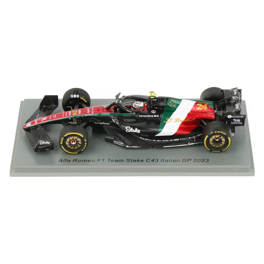 Guanyu Zhou #24 Alfa Romeo C43 Italian GP 2023 Spark 1/43