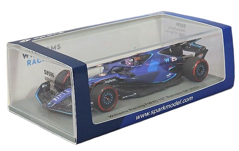 Alex Albon #23 Williams FW45 GP Bahrain 2023 Spark 1/43