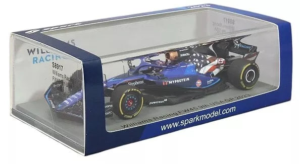 Alex Albon #23 Williams FW45 9th GP USA 2023 Spark 1/43