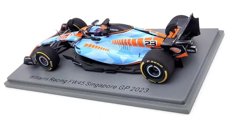 Alex Albon #23 Williams FW45 Singapore GP 2023 Spark 1/43