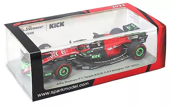 Valteri Bottas #77 Alfa Romeo C43 Belgian GP 2023 Spark 1/43