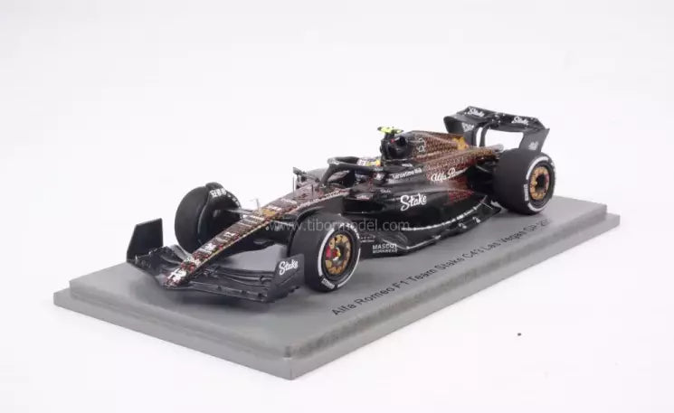 Guanyu Zhou #24 Alfa Romeo C43 Las Vegas GP 2023 Spark 1/43