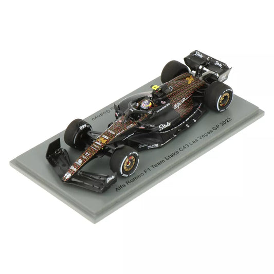 Guanyu Zhou #24 Alfa Romeo C43 Las Vegas GP 2023 Spark 1/43