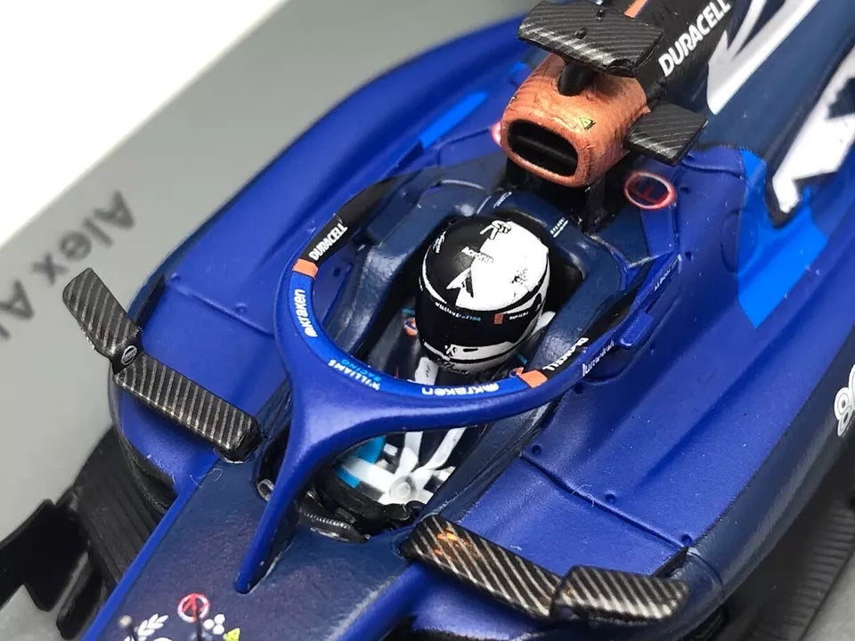 Alex Albon #23 Williams FW45 8th British GP 2023 Spark 1/43