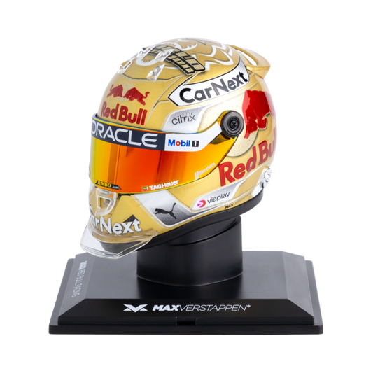 Max Verstappen #1 World Champion 2022 Mini casco Schubert 1/4