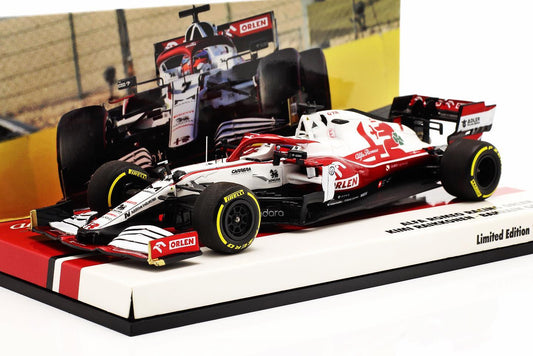 Kimi Raikkonen #7 Alfa Romeo C41 GP Bahrain 2021 Minichamps 1/43
