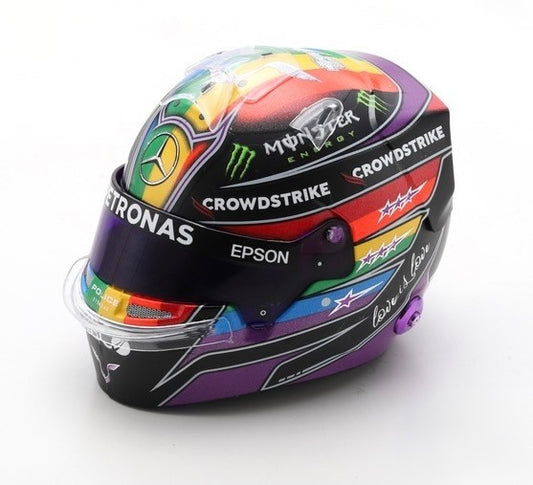 Lewis Hamilton Minicasco GP Abu Dhabi 2021 Spark 1/5