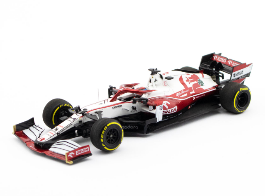 Kimi Raikkonen #7 Alfa Romeo C41 GP Bahrain 2021 Minichamps 1/43