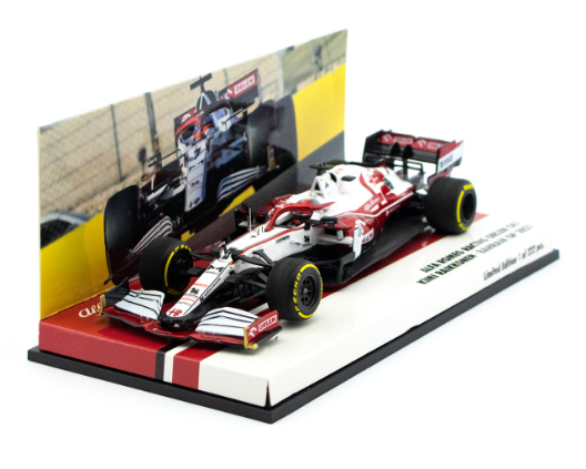 Kimi Raikkonen #7 Alfa Romeo C41 GP Bahrain 2021 Minichamps 1/43