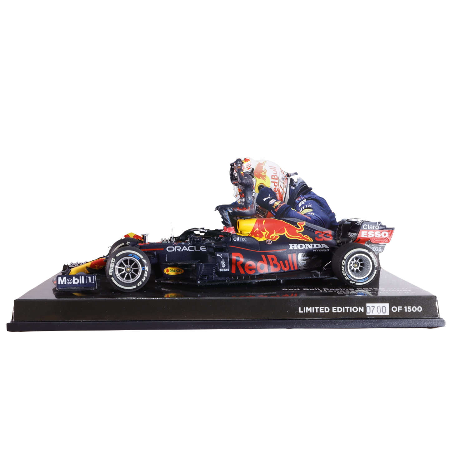 Max Verstappen #33 Red Bull RB16b Gp Mónaco 2021 Minichamps 1/43