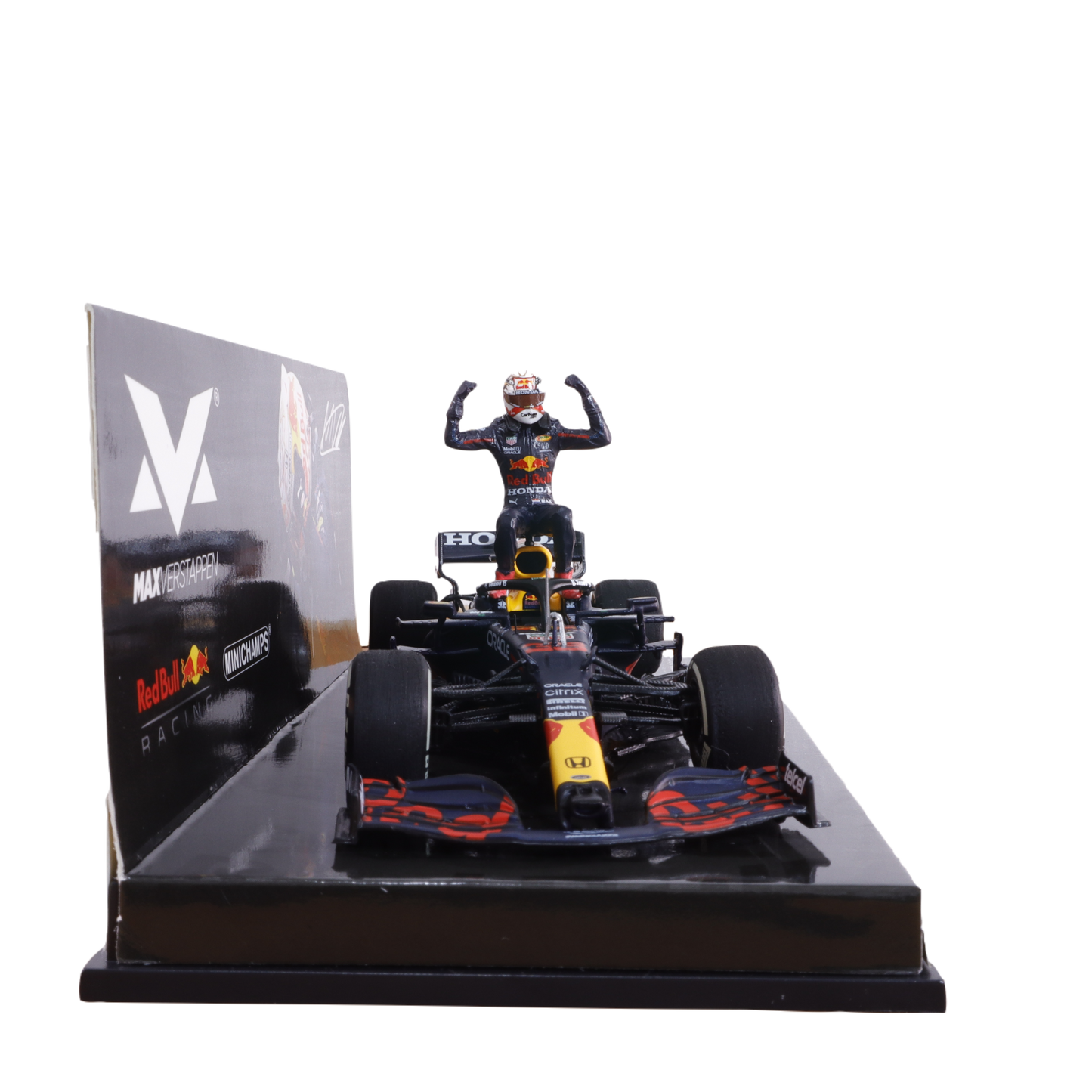 Max Verstappen #33 Red Bull RB16b Gp Mónaco 2021 Minichamps 1/43