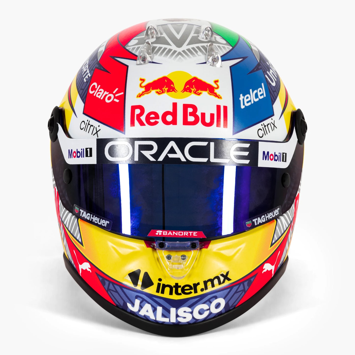 Sergio Checo Perez #11 Minicasco Red Bull Temporada 2022 Schuberth 1/2