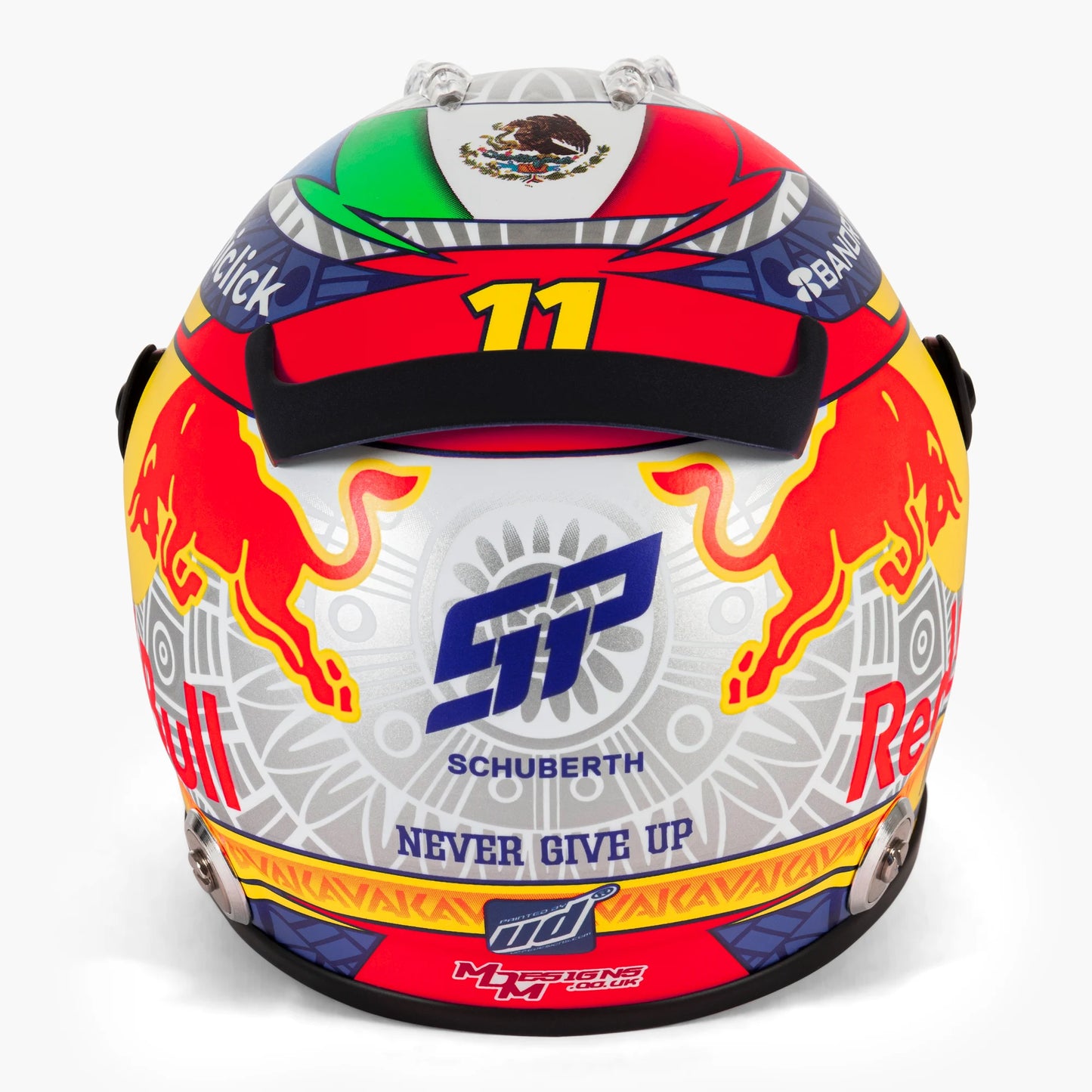 Sergio Checo Perez #11 Minicasco Red Bull Temporada 2022 Schuberth 1/2