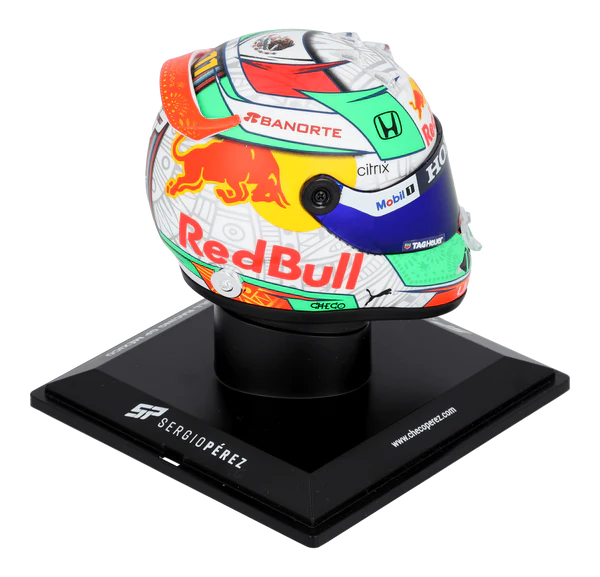 ﻿Sergio Perez #11 Minicasco Mexico GP 2021 Schuberth 1/4