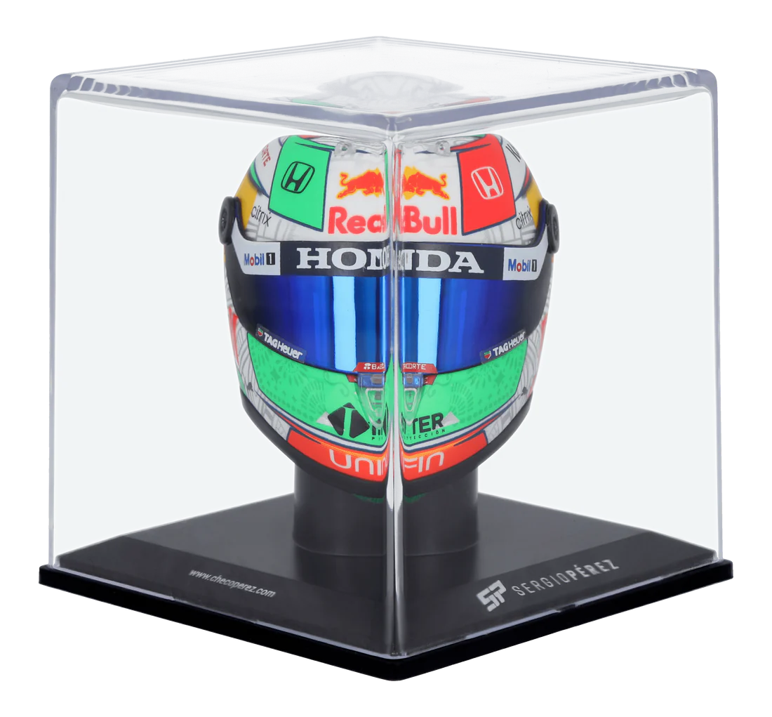 ﻿Sergio Perez #11 Minicasco Mexico GP 2021 Schuberth 1/4