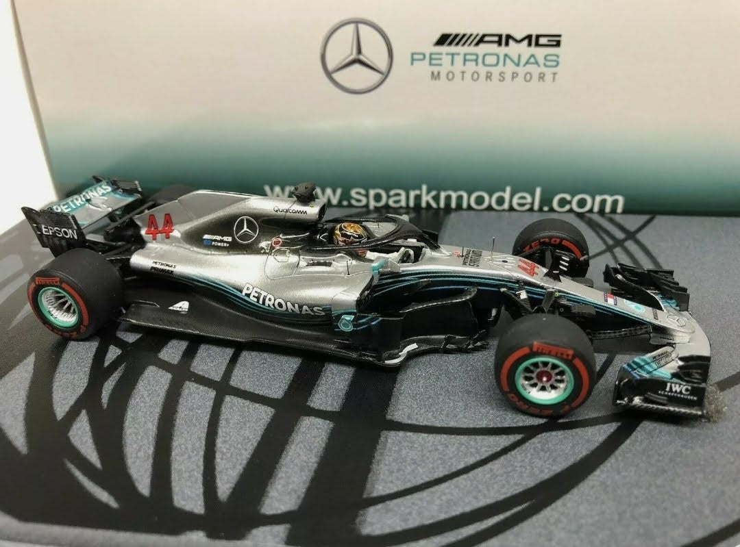 Lewis Hamilton #44 Mercedes W09 Gp Abu Dhabi 2018  Spark 1/43