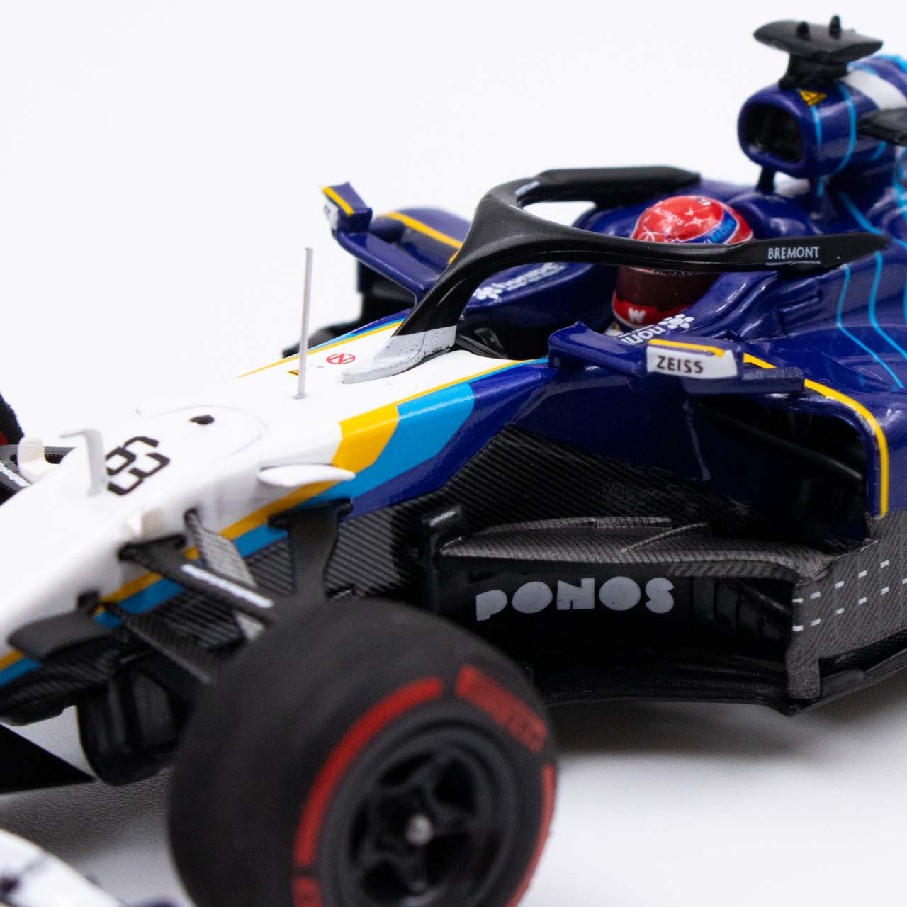George Russell #63 Williams Gp Bahrain 2021 Minichamps 1/43