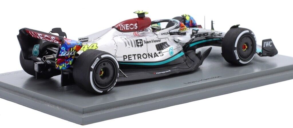 Lewis Hamilton #44 Mercedes W13 Miami GP 2022 Spark 1/43