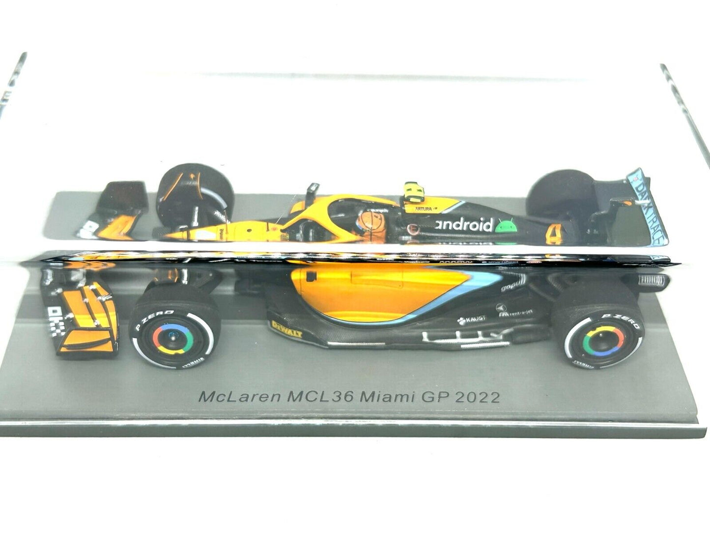 Lando Norris #4 McLaren MCL36 GP Miami 2022 Spark 1/43