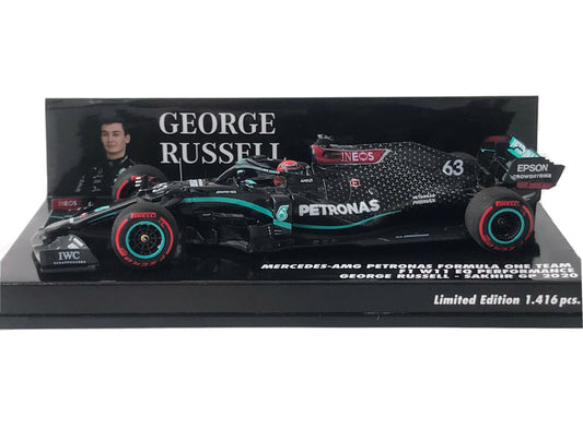 George Russell Mercedes-AMG F1 W11 #44 Sakhir GP 2020 Minichamps 1/43