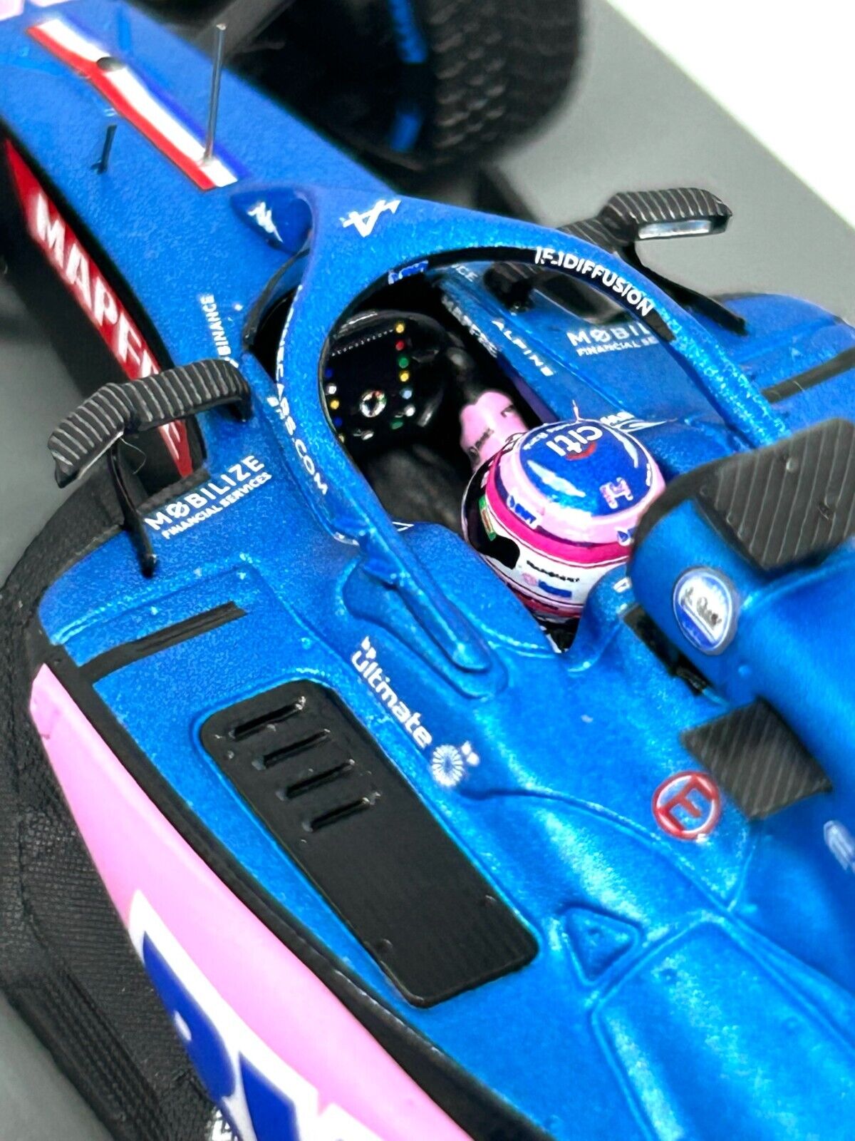 Fernando Alonso #14 Alpine A522 GP Monaco 2022 Spark 1/43