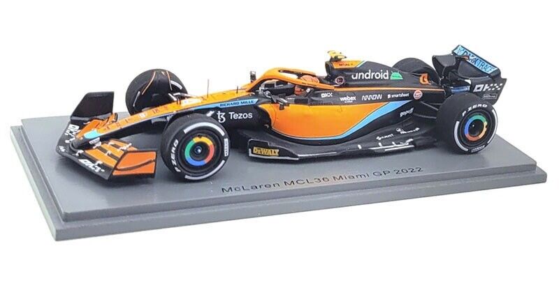 Lando Norris #4 McLaren MCL36 GP Miami 2022 Spark 1/43