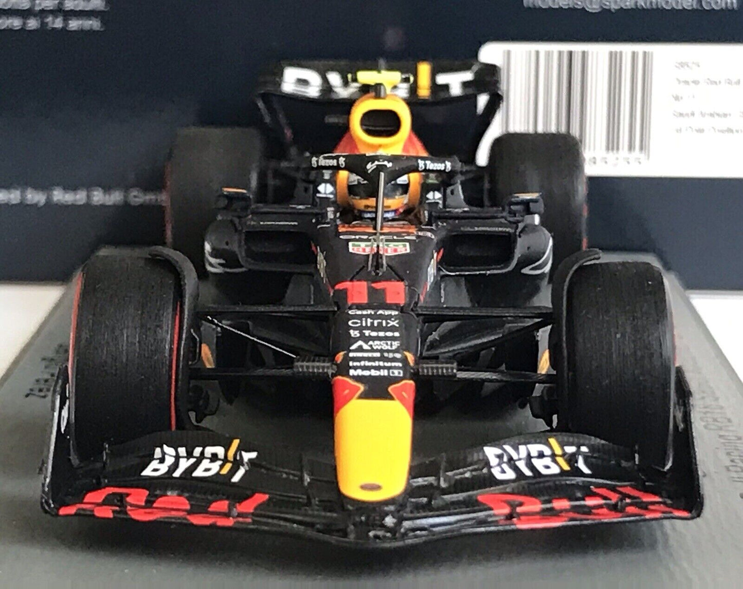 Sergio Perez Red Bull RB18 GP de Arabia Saudita 2022 Spark 1/43