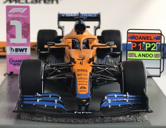 Daniel Ricciardo #3 McLaren MCL35M Gp Italia 2021 Spark 1/43