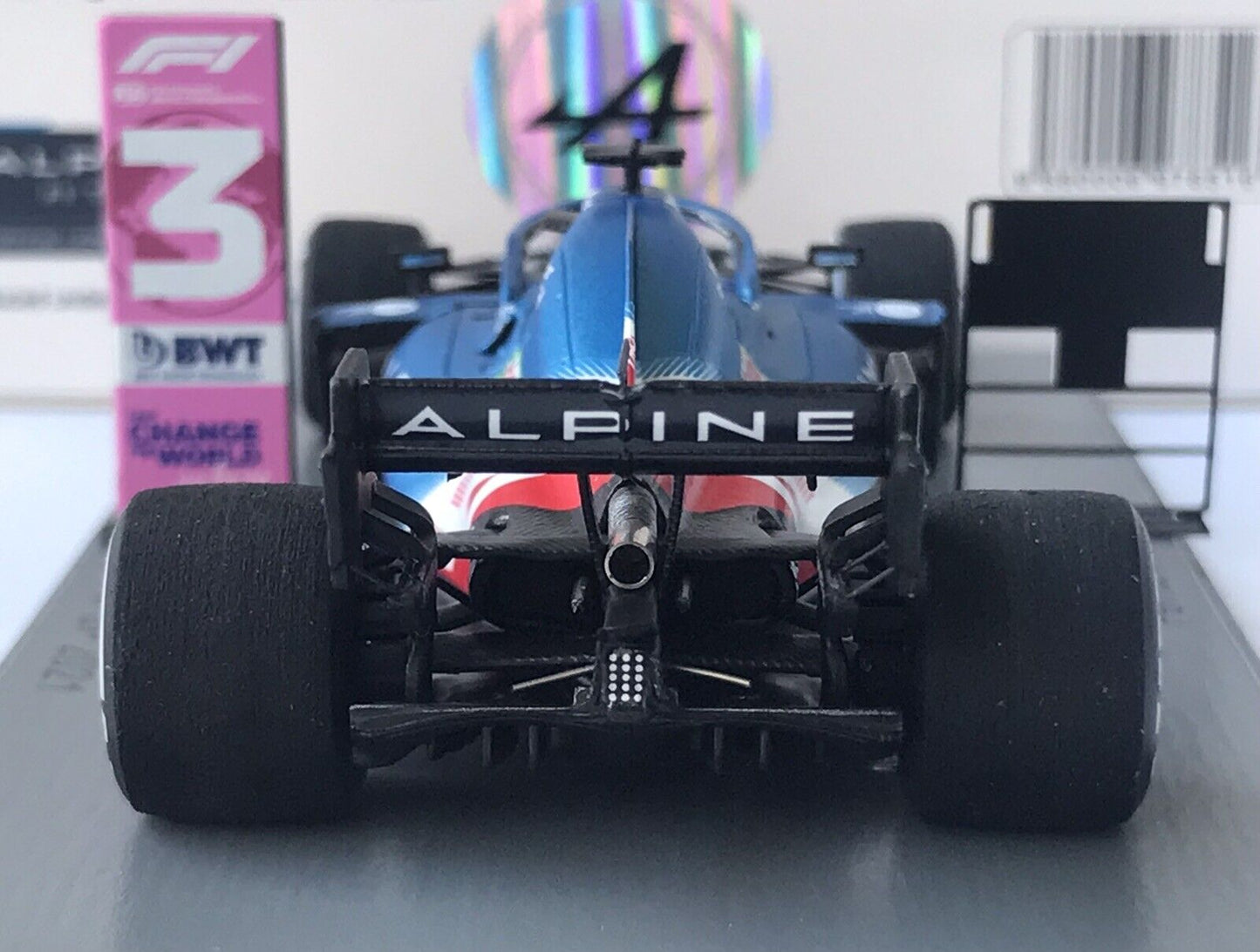 Fernando Alonso #14 Alpine A521 Gp Qatar 2021 Spark 1/43