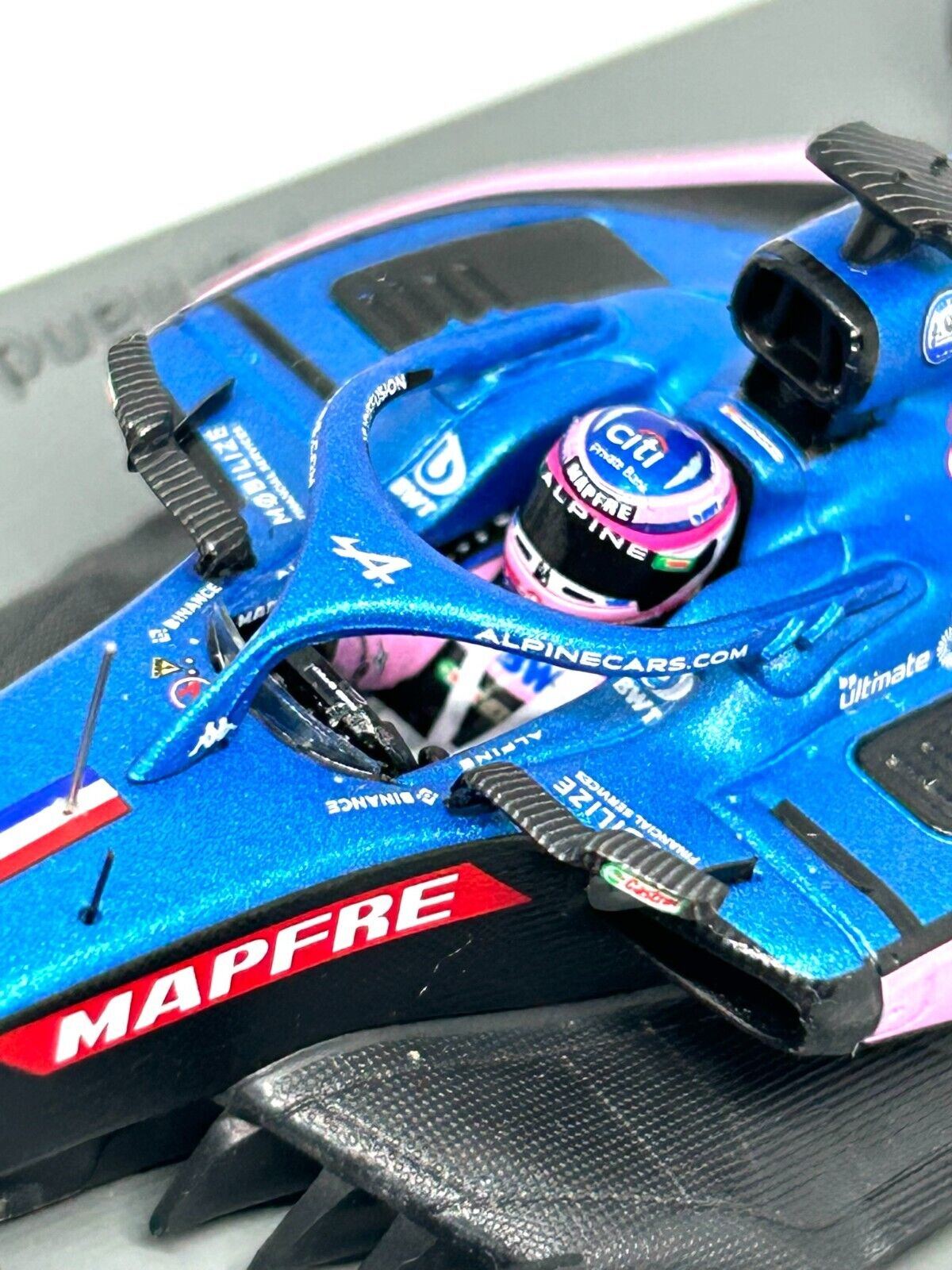 Fernando Alonso #14 Alpine A522 GP Monaco 2022 Spark 1/43