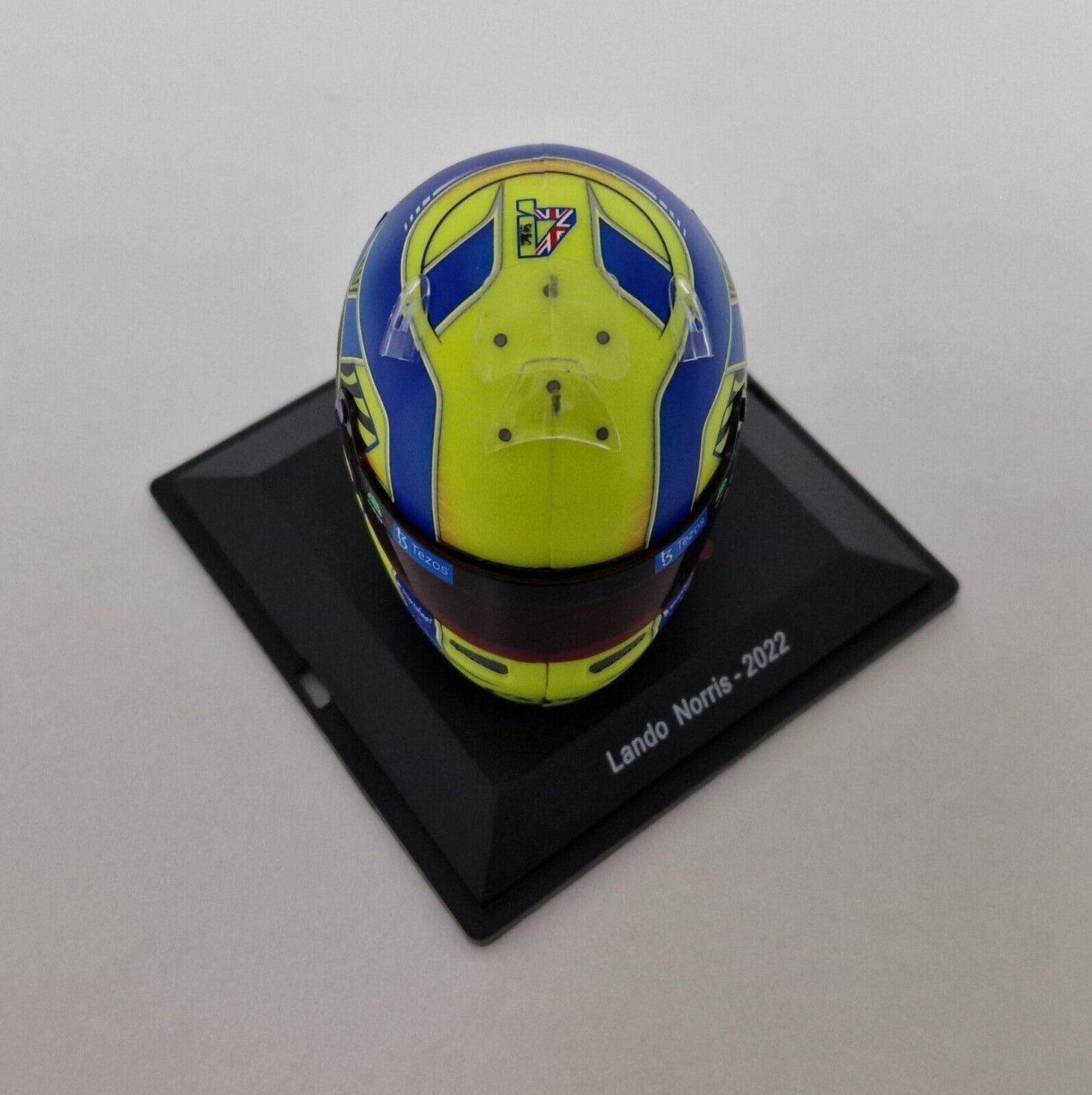 Lando Norris #4 Minicasco Temporada 2022 Spark 1/5