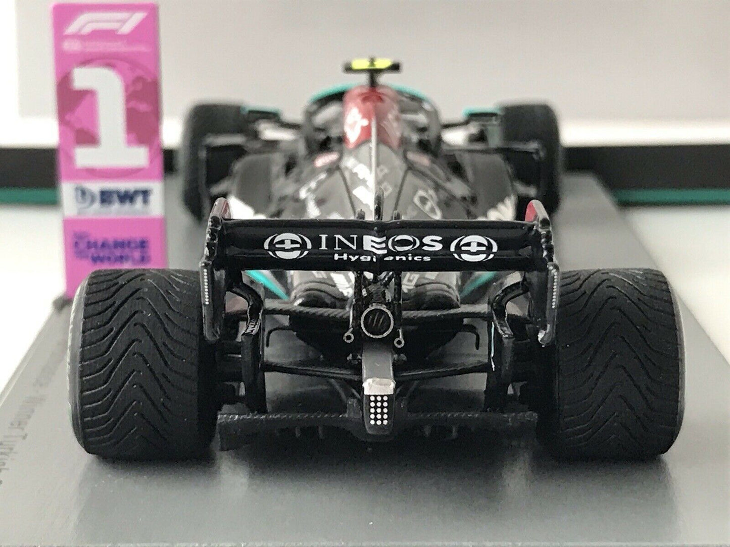 Valteri Bottas #77 W12 Mercedes Winner Turkish GP 2021 Spark  1/43