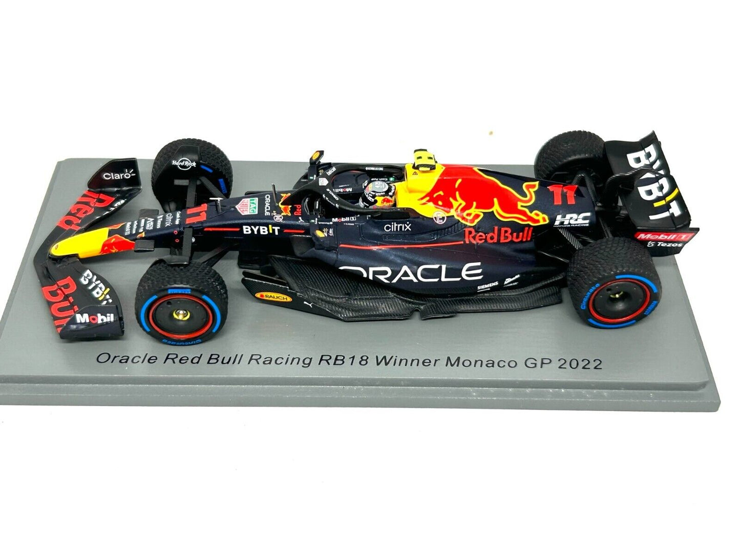 Checo Perez #11 Red Bull RB18 Victoria GP Monaco 2022 Spark 1/43