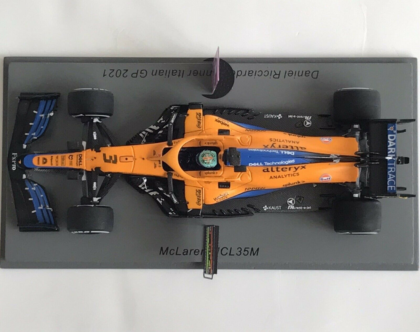 Daniel Ricciardo #3 McLaren MCL35M Gp Italia 2021 Spark 1/43